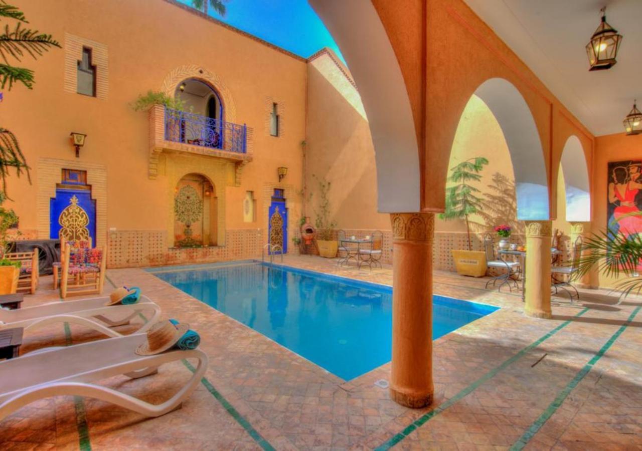 Riad La Villa Bleue & Spa Marrakesh Bagian luar foto