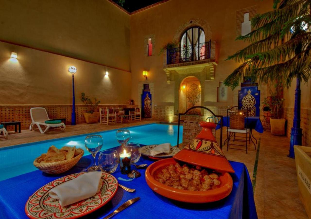 Riad La Villa Bleue & Spa Marrakesh Bagian luar foto