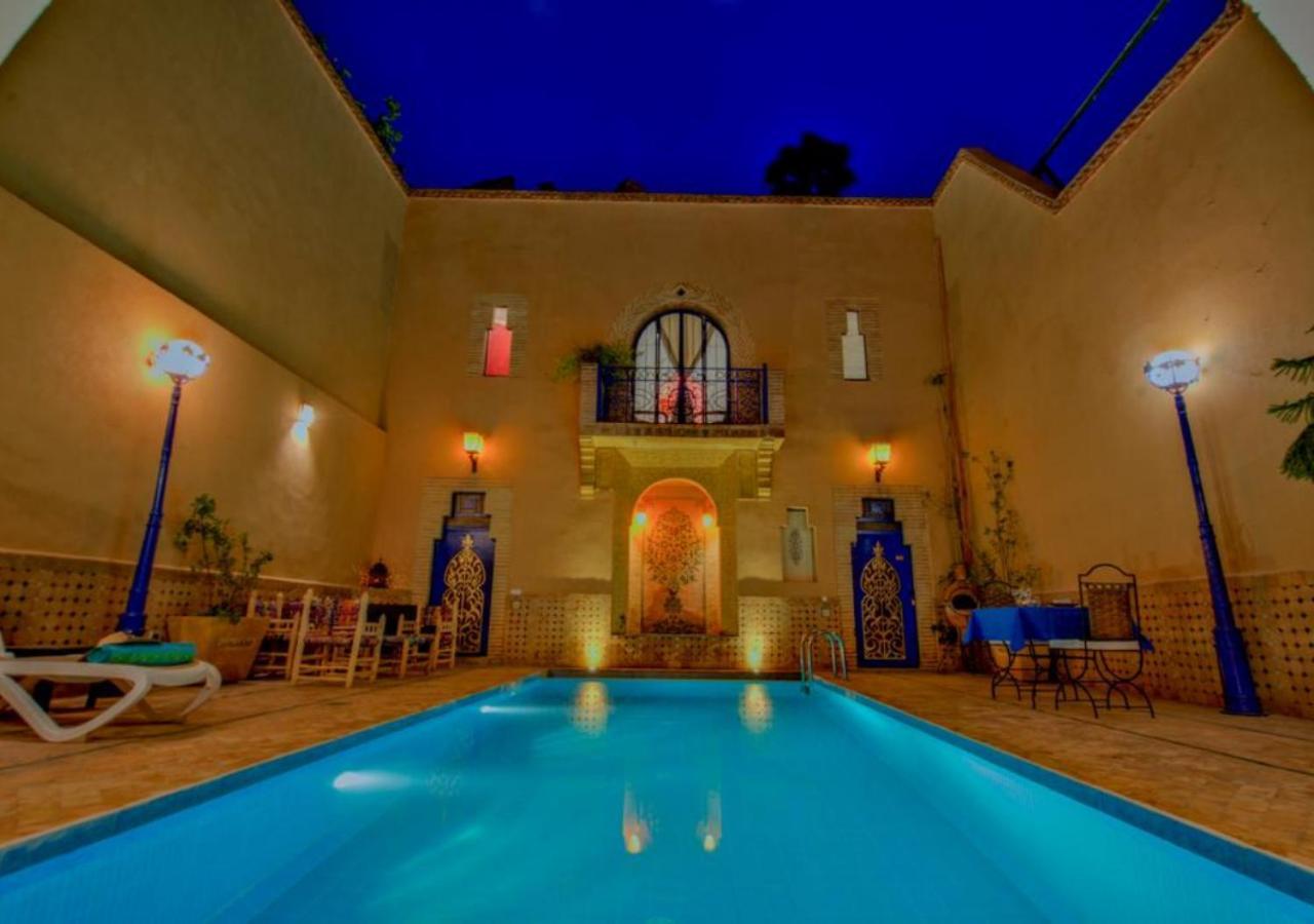 Riad La Villa Bleue & Spa Marrakesh Bagian luar foto